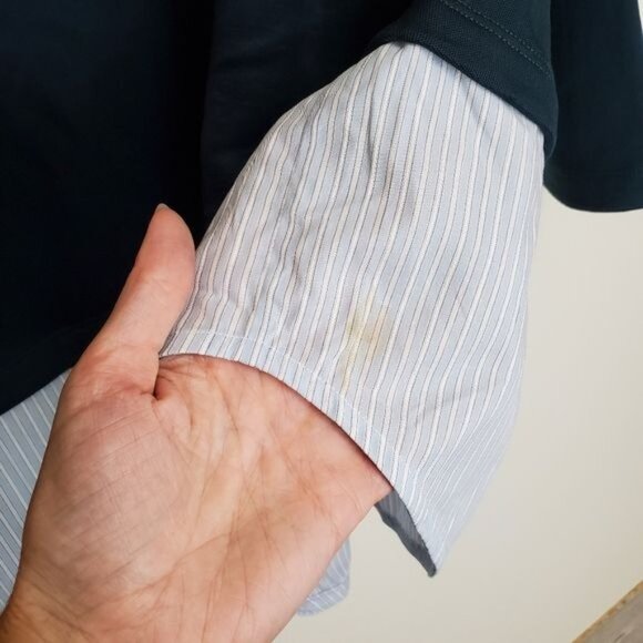 Sandro Paris Bastien layered sweatshirt hoodie - Picture 7 of 14